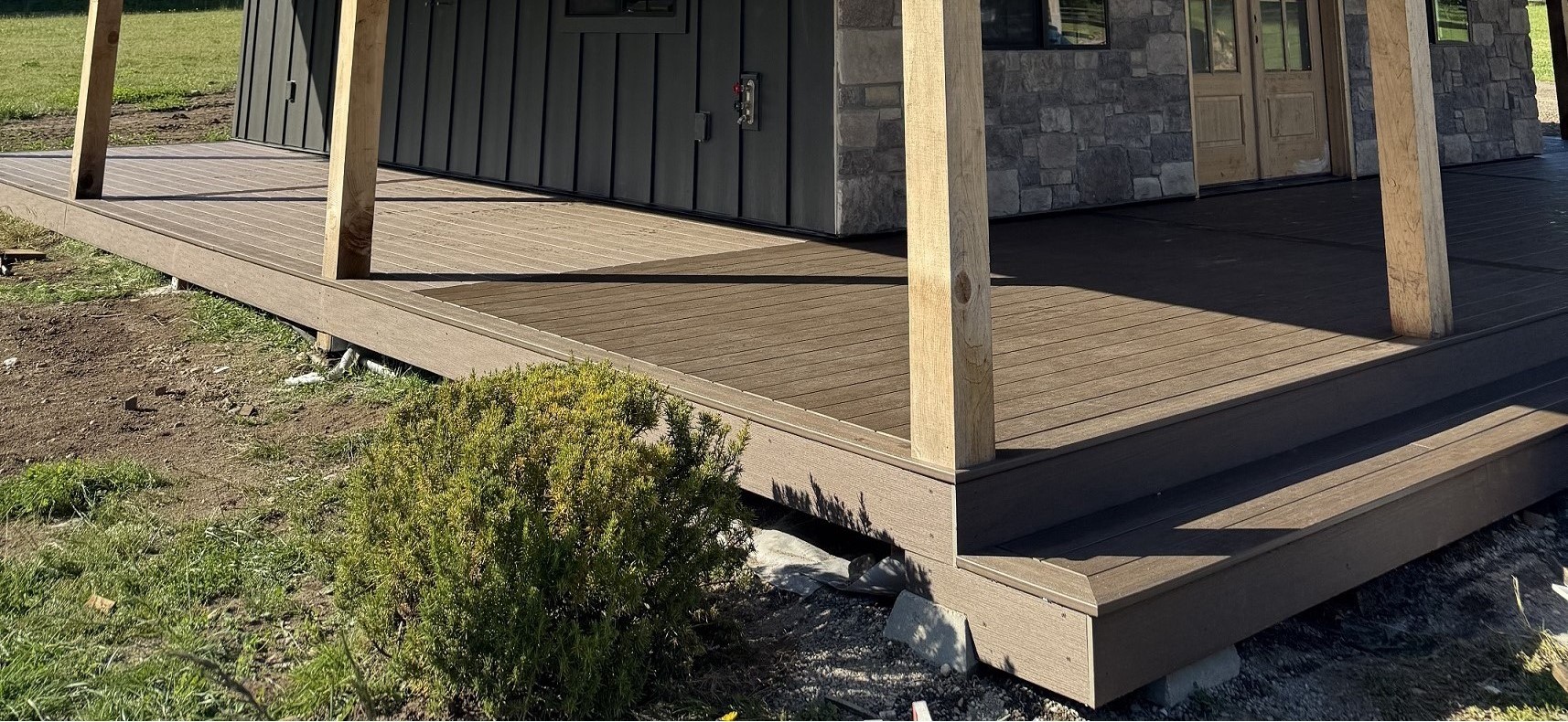 Deck build in Black Diamond, WA