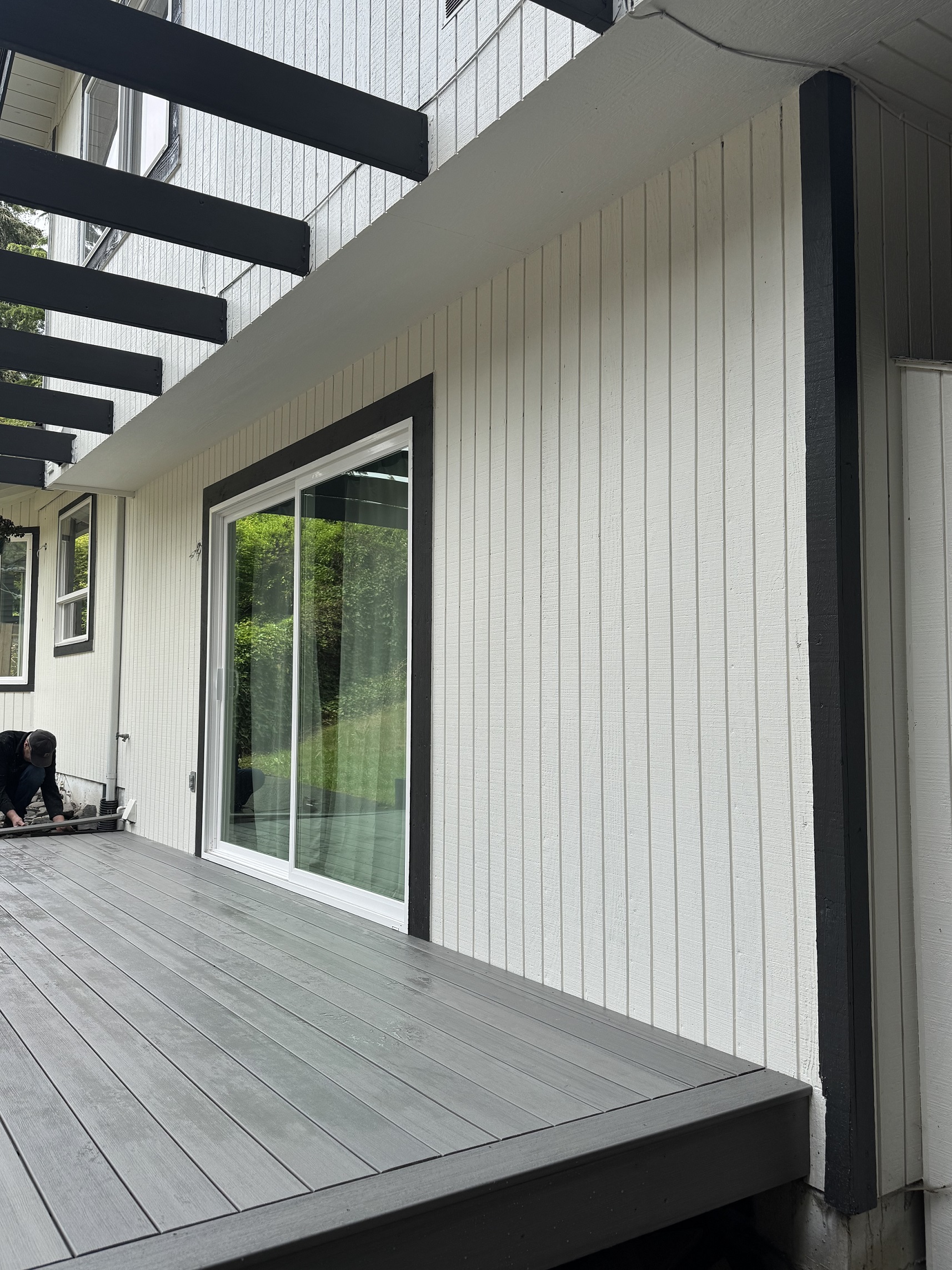 Federal Way deck — detail