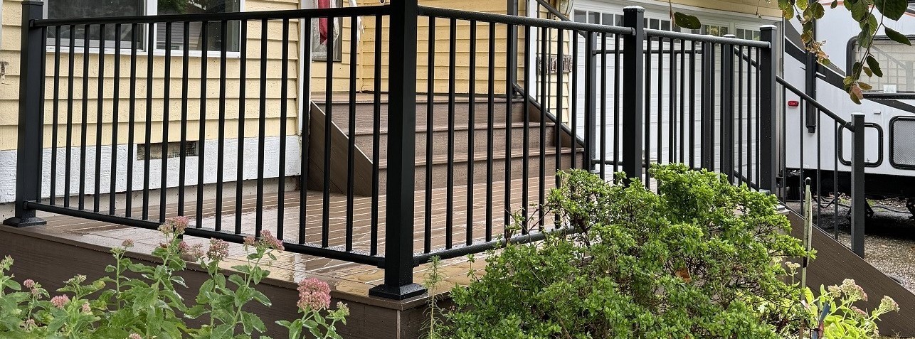 Deck build in Kent, WA