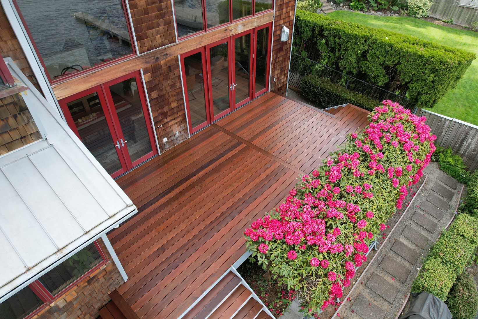 Mercer Island deck — main view